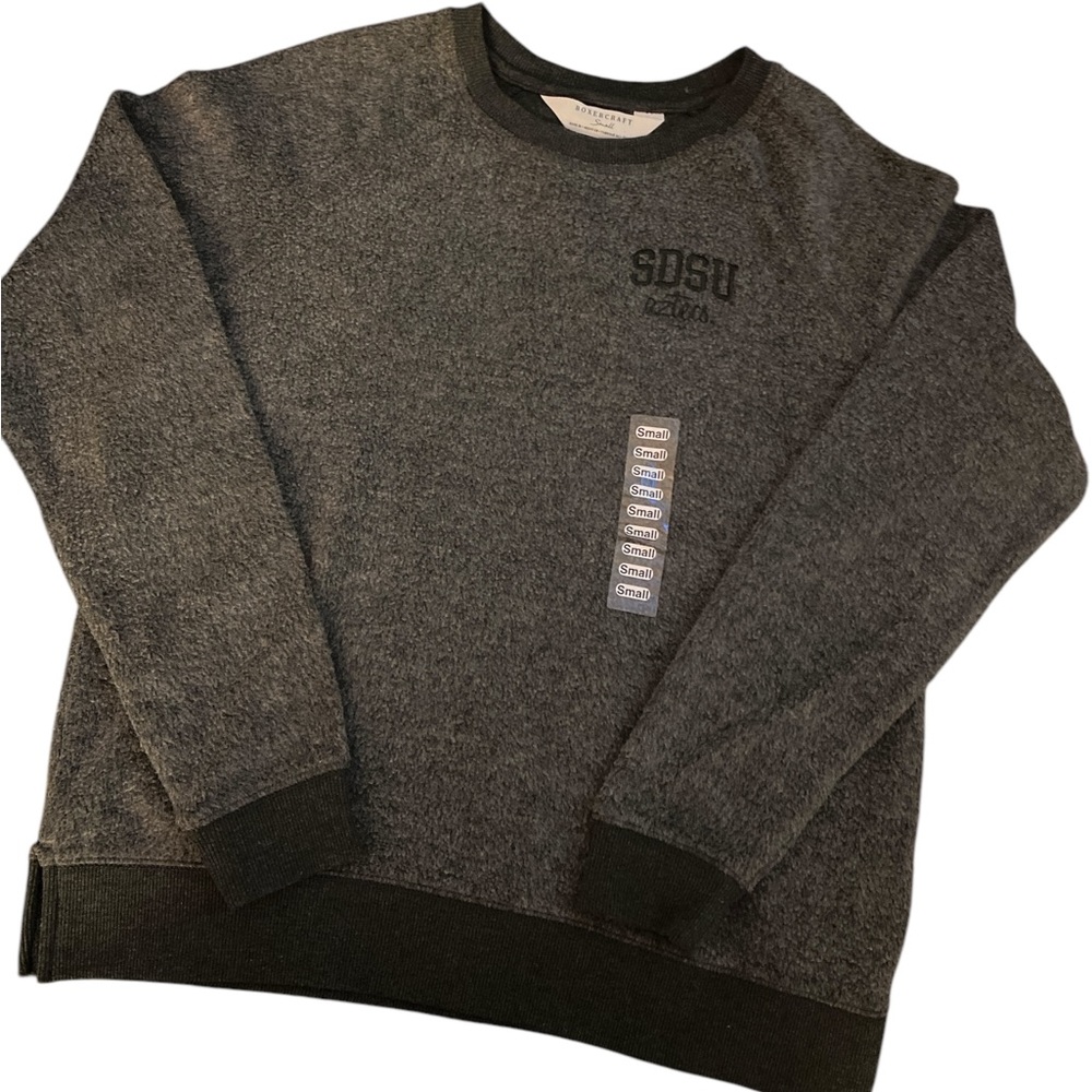 Black & Gray Crewneck Sweater